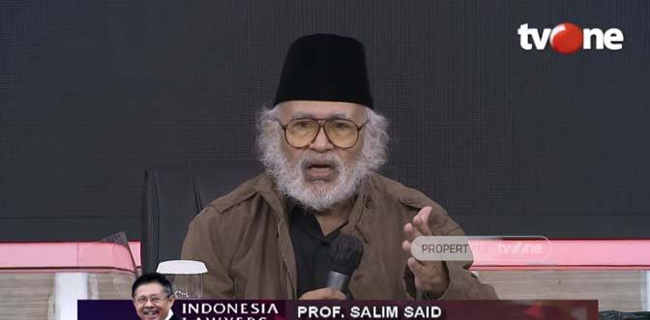 Gurubesar Ilmu Politik Universitas Pertahanan, Prof. Salim Said