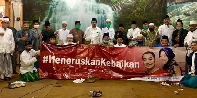 Para kiai Nahdlatul Ulama (NU) se-Surabaya dukung Eri Cahyadi maju jadi calon walikota/Istimewa
