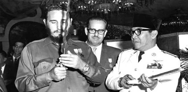 Pesan Presiden Sukarno untuk Fidel Castro: Sebuah Negara Harus Merdeka Terlebih Dahulu, Syarat Terbesar Sebuah Revolusi