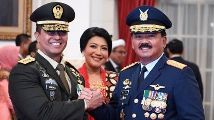 Isu Reshuffle: Andika Jabat Panglima TNI, Hadi Gantikan Prabowo Subianto?