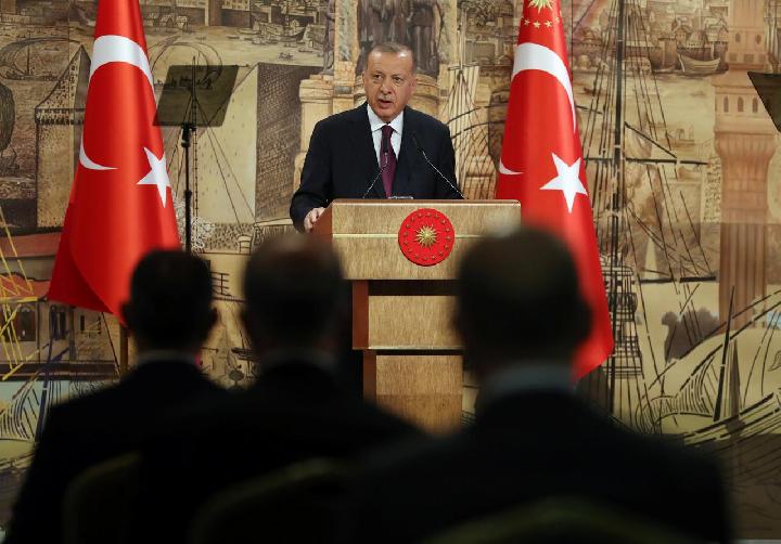 Erdogan Umumkan Turki Temukan Gas Alam Terbesar di Laut Hitam