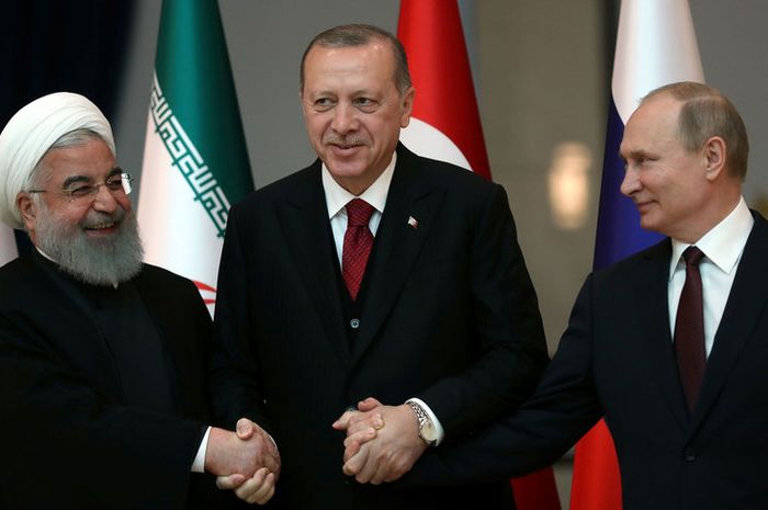 Iran, Rusia dan Turki Resmi Bikin Koalisi Tantang Israel di Suriah