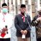 Gatot Nurmantyo diapit Rochmad Wahab (kiri) dan Din Syamsuddin yang didaulat menjadi Presidium KAMI. Foto/dok.SINDOnews