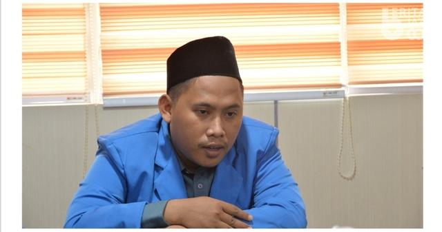 Ketua Umum PC PMII Surabaya Nurul Haqqi