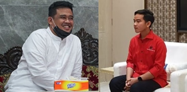 Gibran Rakabuming Raka dan menantu Jokowi, Bobby Afif Nasution