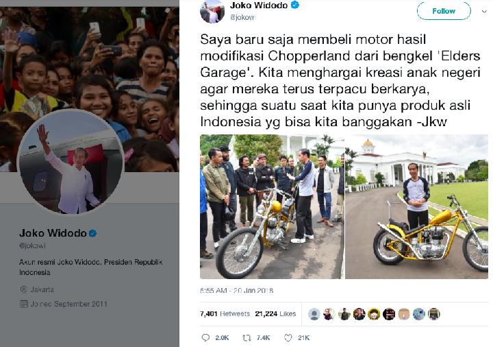 Presiden Jokowi: Media Sosial Terlalu Demokratis