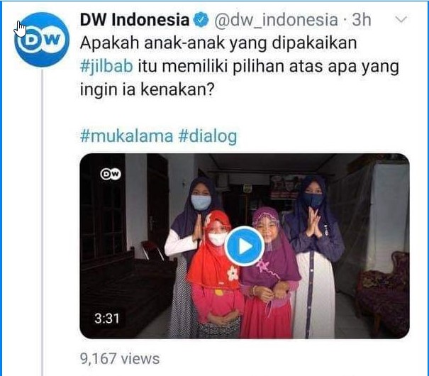 Dinilai Provokasi dan Menebar Islamophobia, Akun Twitter Media DW Indonesia Disikat Habis Netizen