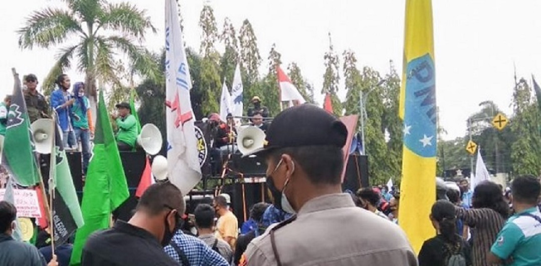 PMII Cilegon Beri Rapor Merah Satu Tahun Jokowi-Maruf Amin