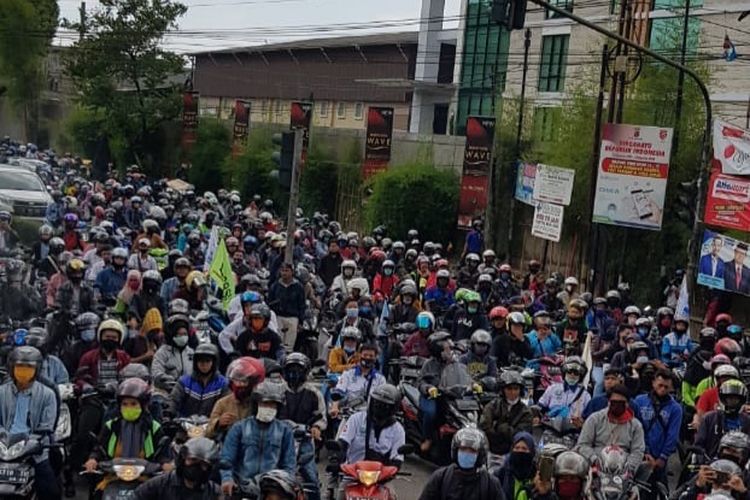 Demo Buruh Dibungkam Polisi dengan Alasan Pandemi, Pilkada Jalan Terus