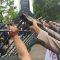 Aksi Tolak UU Cipta Kerja di Semarang Ricuh, Satu Anggota Polisi Terluka