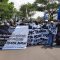 Tolak Omnibus Law, Massa Ormas Pemuda Demo di Kantor Pemkab Bekasi