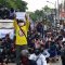 Tolak UU Cipta Kerja, Ratusan Buruh Tutup Jalan Rancaekek-Cileunyi Bandung