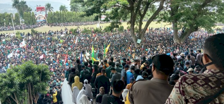 Demo DPRD Lampung