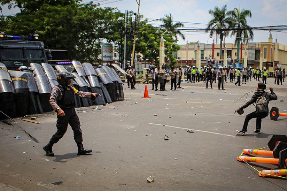 Hendak Demo ke Jakarta, 24 Pelajar di Kota Tangerang Tertangkap Bawa Batu dan Botol