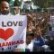 Aksi protes kepada Presiden Prancis Emmanuel Macron berlangsung di Lahore, Pakistan