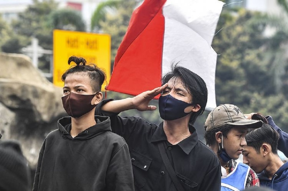 Pelajar dalam Sengatan SKCK Pasca-aksi Demo Tolak Omnibus Law