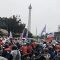 Ratusan Massa KSBSI Turun Aksi, Coba Dekati Istana Negara