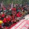 Fokus Di 2 Lokasi, Ribuan Mahasiswa Dan Buruh Di Surabaya Hari Ini Kembali Berdemo