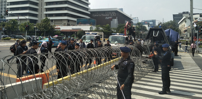Tujuh Tuntutan Hima Persis Di Patung Kuda, Salah Satunya Minta Jokowi Hentikan Refresif Aparat