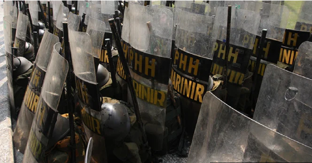 Demo Mahasiswa 20 Oktober, Glodok Dijaga TNI-Polri