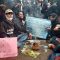 Pelajar dan Dukun Santet Ikut Aksi Demo Tolak Omnibus Law di Banyuwangi