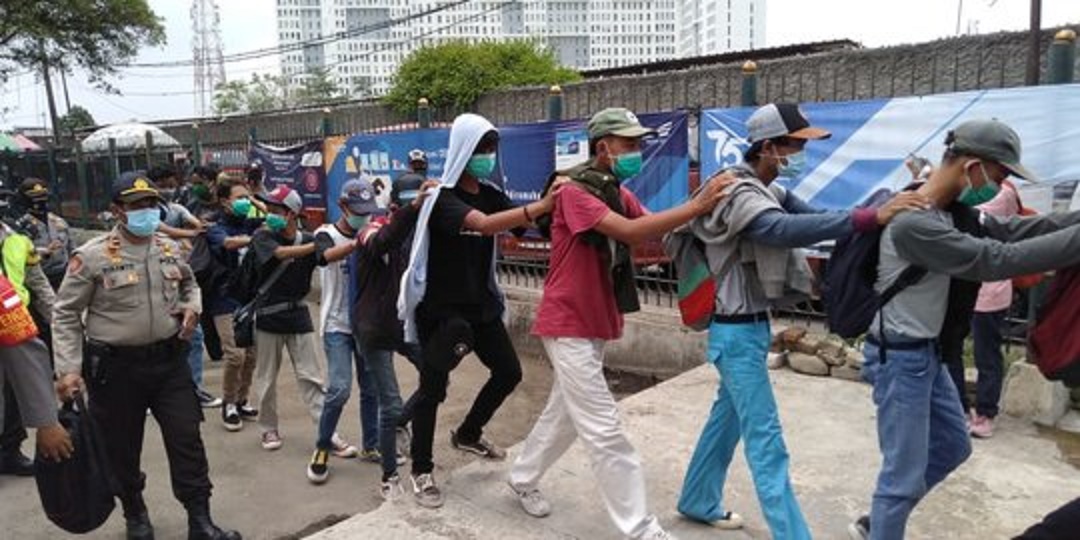 Diduga akan Ikut Demo, 23 Pelajar Diamankan di Stasiun Bekasi