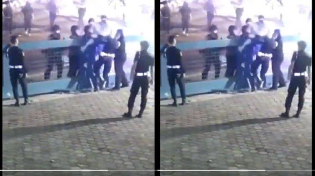 Video Viral Oknum Polisi Rusak Fasilitas Kampus, Aniaya Satpam hingga Tembakkan Gas Air Mata