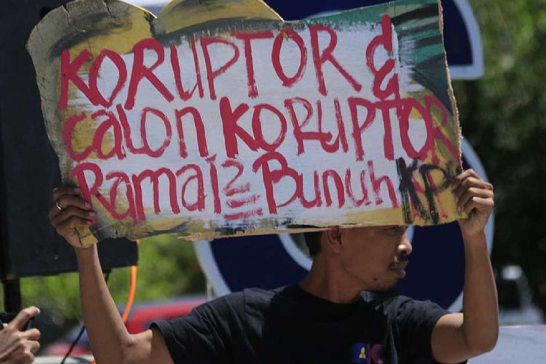 Satu Tahun Jokowi-Ma'ruf Amin, Pemberantasan Korupsi Dapat Rapor Merah