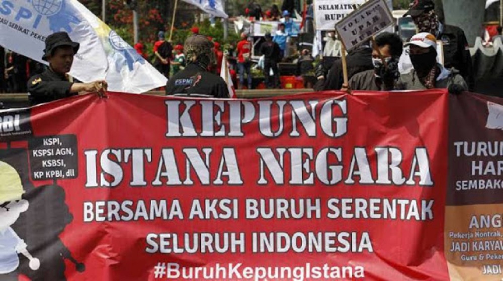 Buruh Menunggu Tanggungjawab Jokowi Atas UU Cipta Kerja