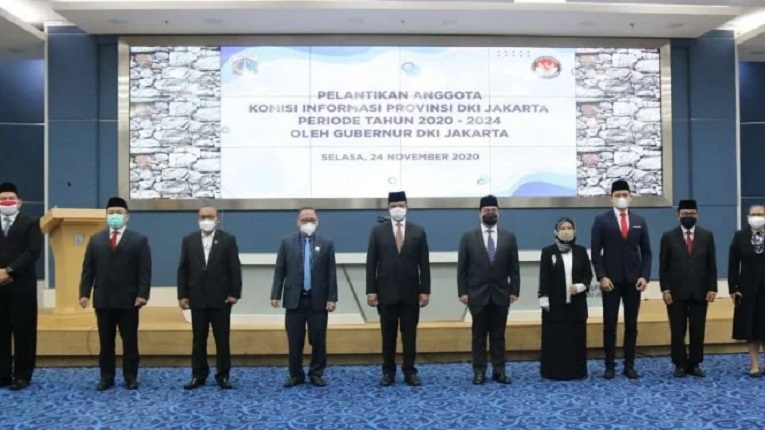 Gubernur DKI Anies Baswedan Lantik Komisi Informasi Jakarta 2020-2024