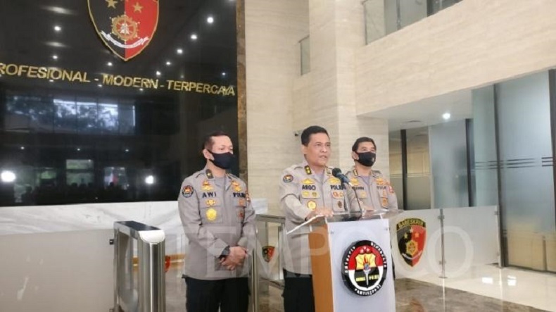 Kepala Divisi Hubungan Masyarakat Mabes Polri Inspektur Jenderal Argo Yuwono