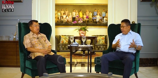 Kata JK, Jokowi Pernah Minta Dirinya Jadi Wapres Lagi