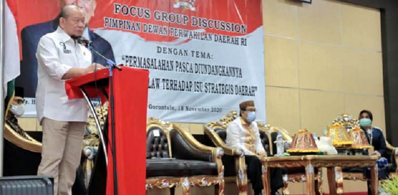 Dukung Omnibus Law, Ketua DPD RI: Jika Indonesia Ingin Maju, Maka Daerah Harus Maju