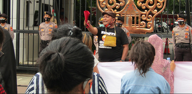 Geruduk Kemendagri, Orator: Otsus Papua Milik Rakyat, Saatnya Dievaluasi!