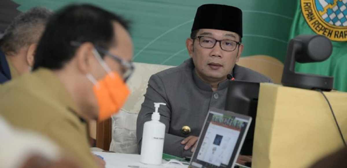 Gubernur Ridwan Kamil Terima Produk Inovasi Penanganan Covid-19 dari Kemenristek