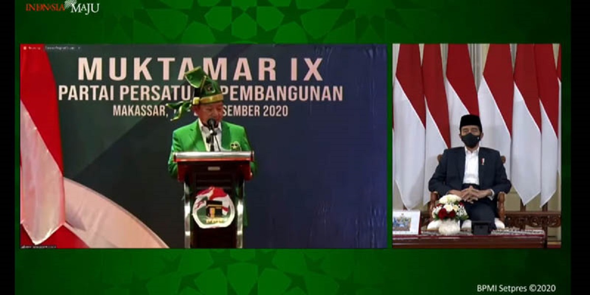 Dihadapan Presiden Jokowi, Suharso: Keadaan Pandemi Dapat Diatasi Dengan Iman, Aman Dan Imun