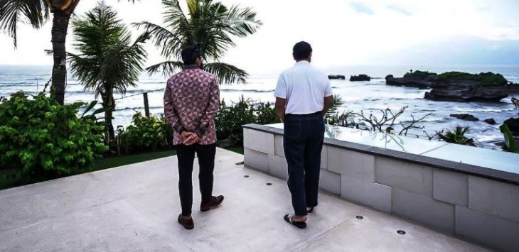 Sandiaga Uno Ketemu Luhut di Bali Bicarakan Sesuatu Hal Penting