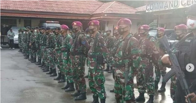 OPM Jangan Coba-coba Berulah, Marinir TNI AL Sudah Siaga di Papua