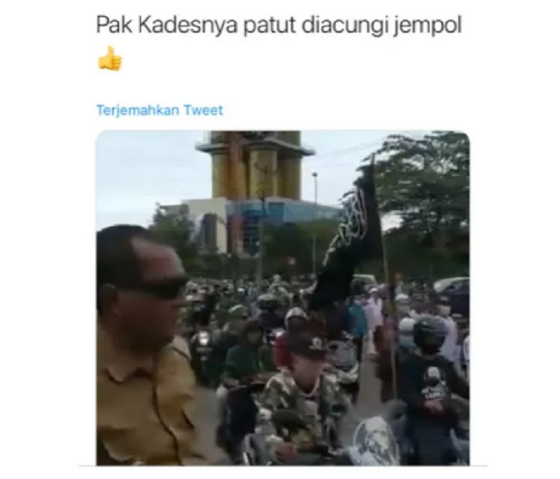 Jelang Aksi 1812, Kades di Jawa Barat Ikut Aksi Demo Bela Habib Rizieq