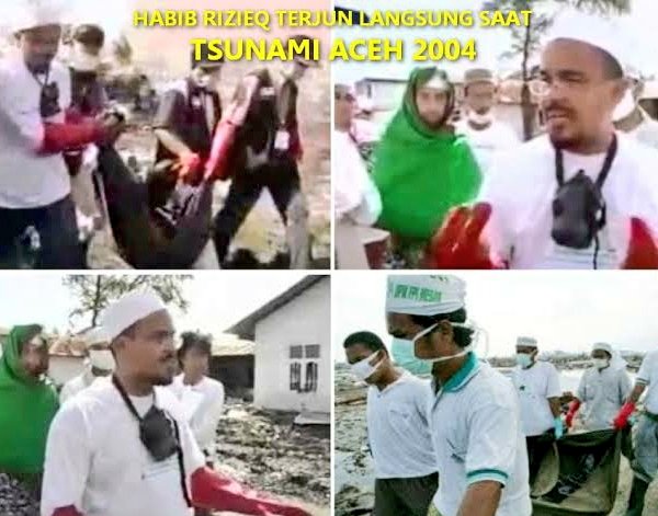 Mardani Kenang Tragedi Tsunami Aceh, Ada Foto Habib Rizieq