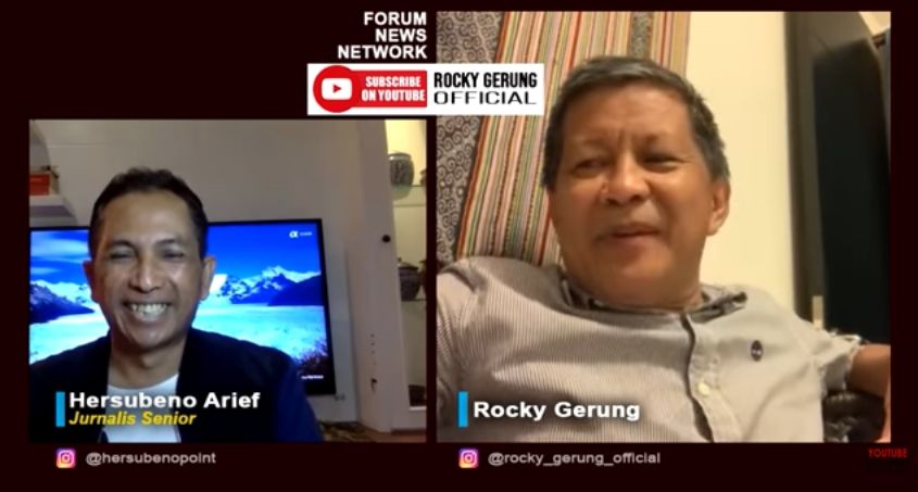 Pedas! Jokowi Divaksin, Rocky Gerung: Dia Banyak Bikin Sejarah Mengada-ada