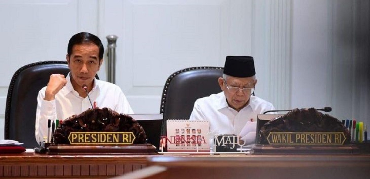 Presiden Jokowi dan Wakil Presiden Ma'ruf Amin