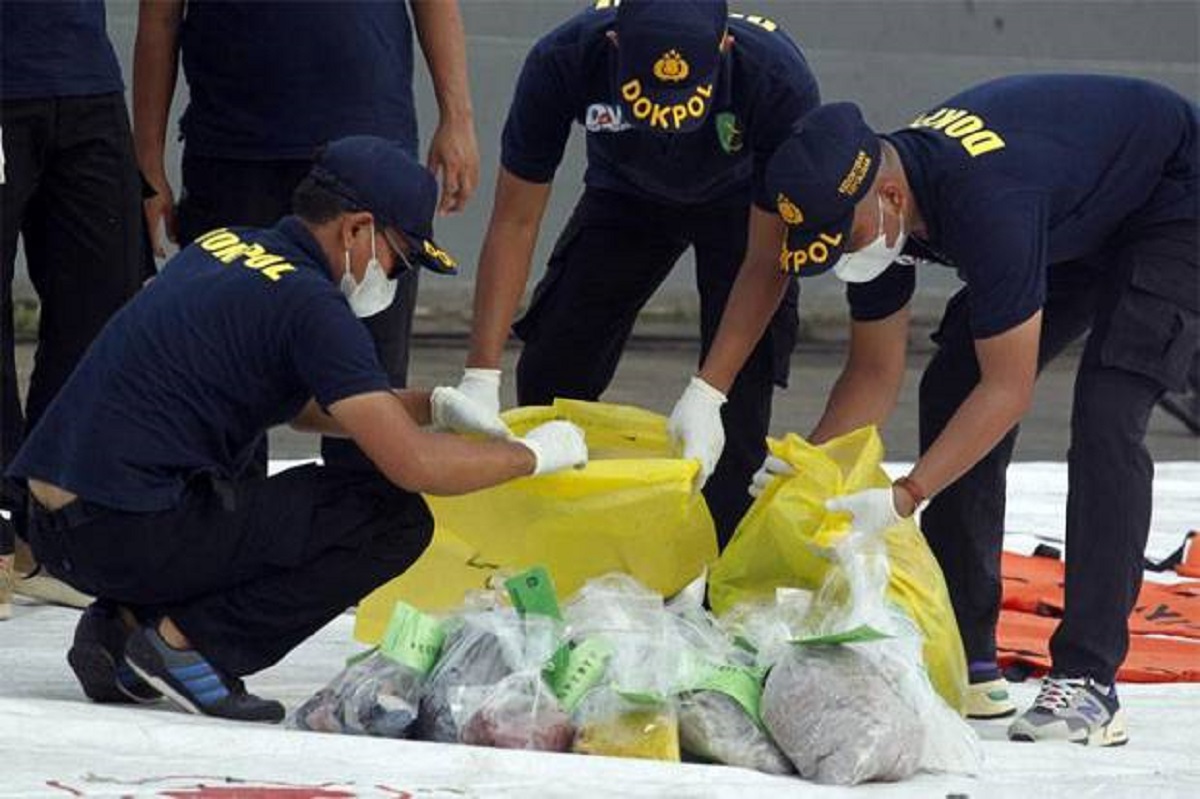 DVI Berhasil Identifikasi 36 Sampel Potongan Tubuh Korban Sriwijaya Air