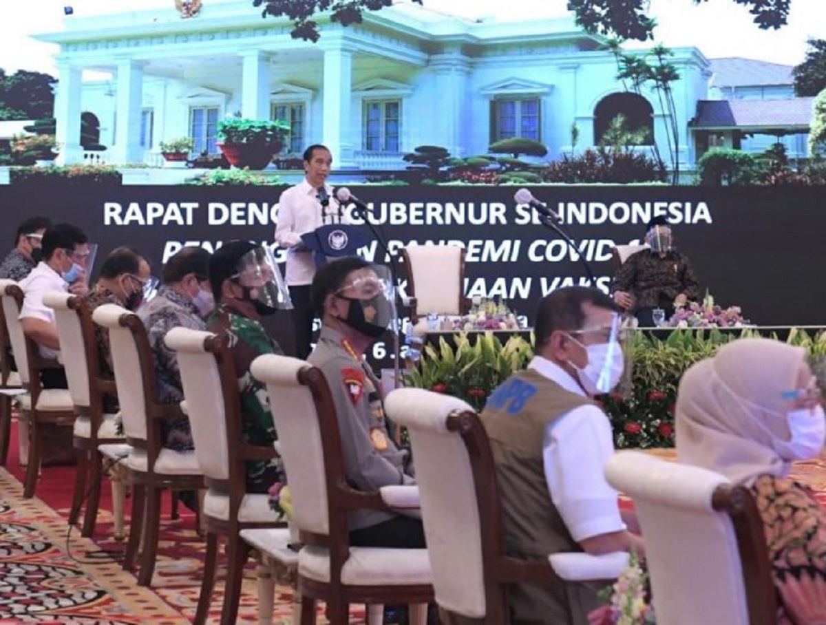 Presiden Jokowi Instruksikan Jajarannya Bersiap Jalankan Program Vaksinasi Covid-19