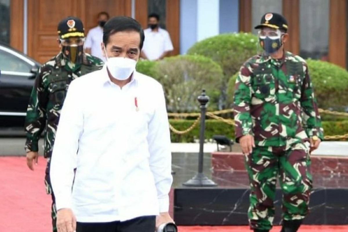 Jokowi Berterima Kasih kepada Tim Pencarian Sriwijaya Air