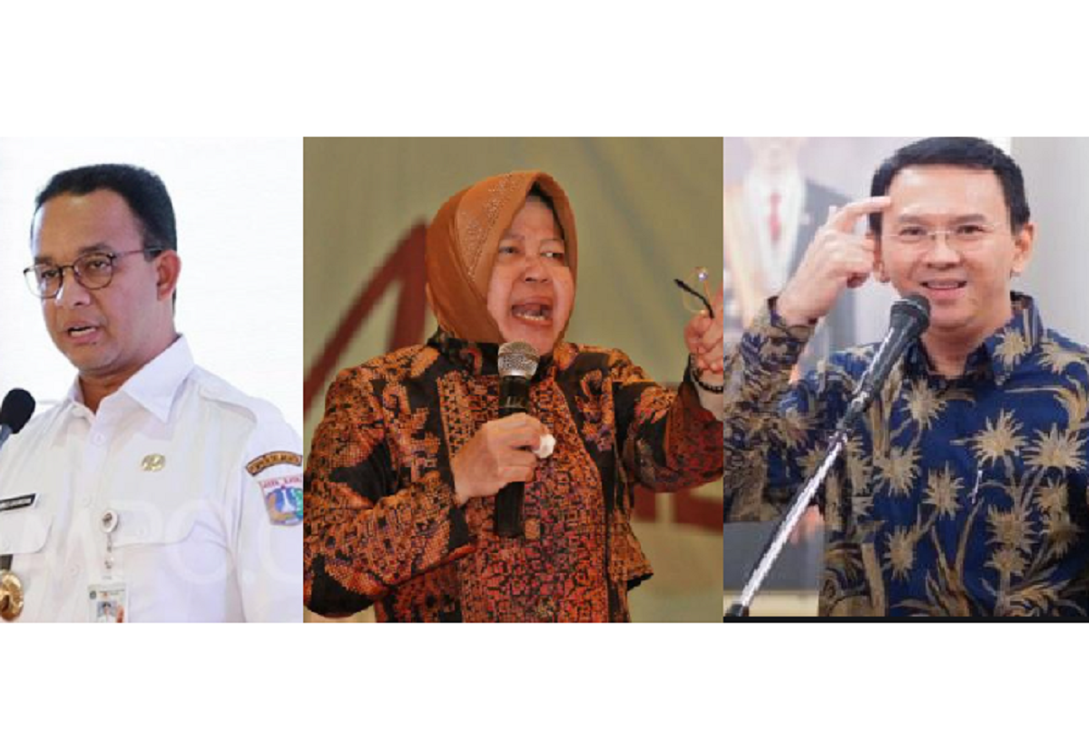 Survei Pilkada DKI Jakarta, Anies Baswedan Masih Teratas, Risma dan Ahok Menyusul