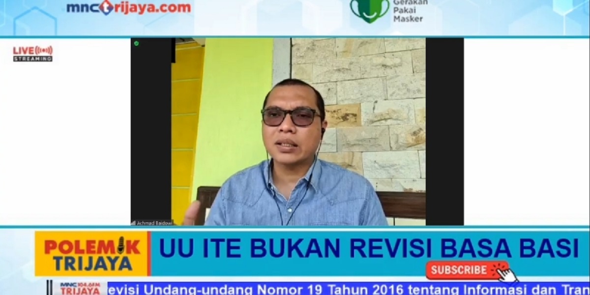 Achmad Baidowi: Jangan Dianggap Orang Terjerat UU ITE Itu Seolah-olah Jadi Korban