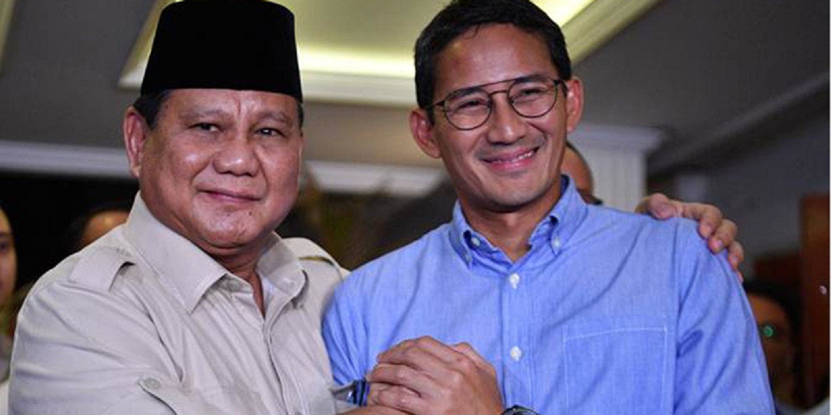 Prabowo Dan Sandiaga Uno, Menteri Jokowi Yang Kinerjanya Paling Memuaskan Publik