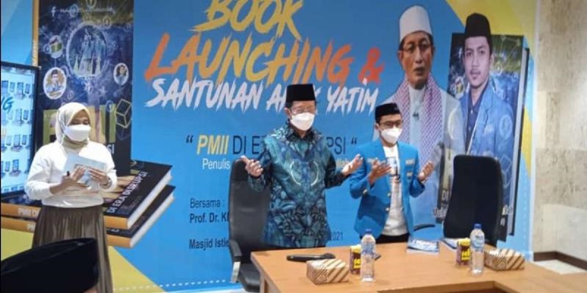 Hadiri Peluncuran Buku 'PMII Di Era Disrupsi', Nasaruddin Umar: Syarif Hidayatullah Cerdas Menangkap Tanda Zaman