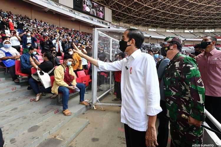 Jokowi: Anak-anak Jangan Takut Divaksin Covid-19, Enggak Sakit Kok ...